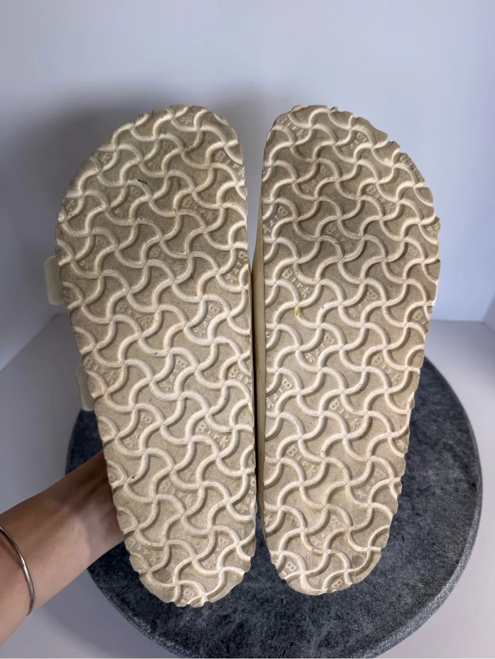 Birkenstocks Sandals EVA Rubber White Arizona Shoes 44